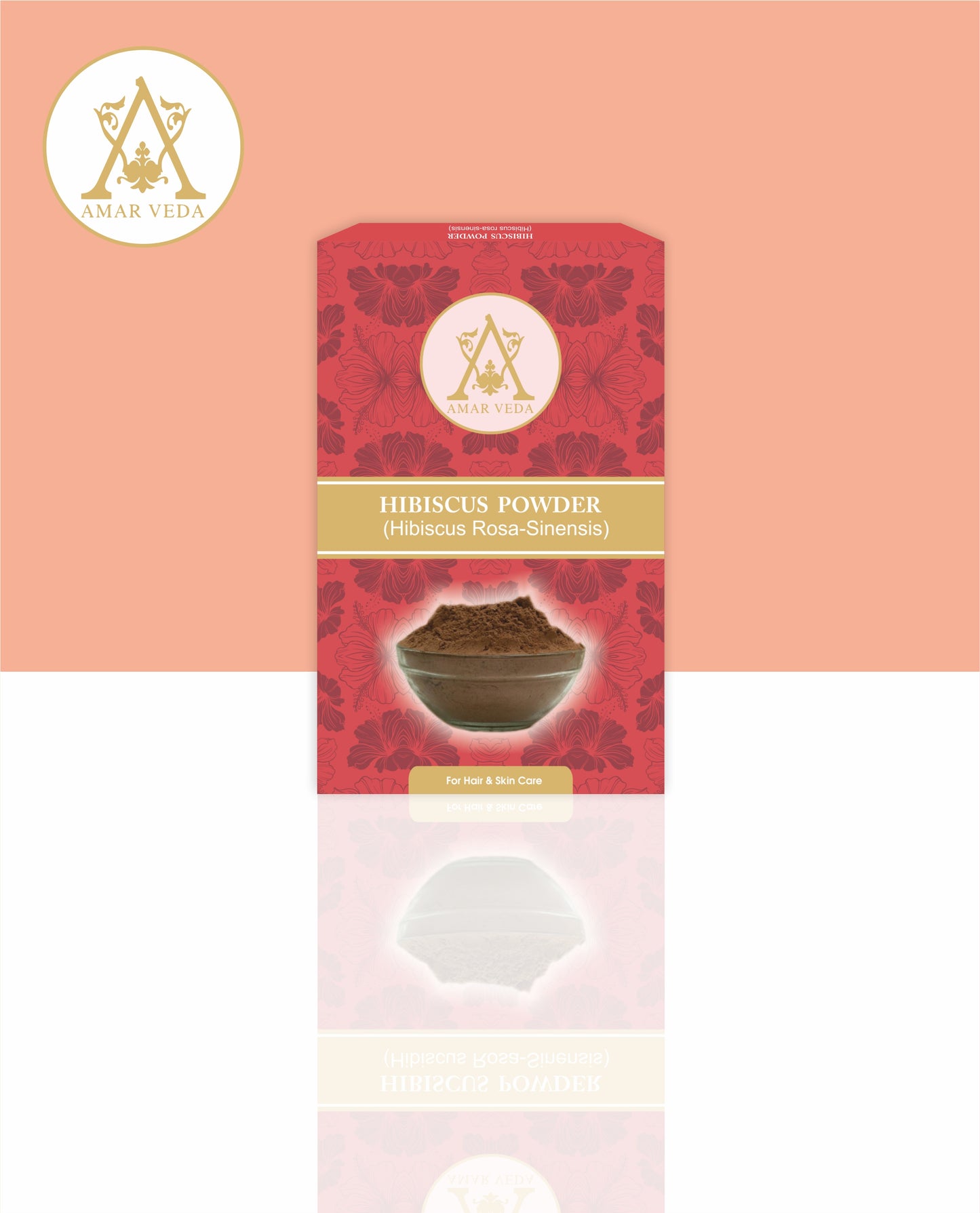 Hibiscus Powder for Hair Mask and Face Pack – AmarVeda Ayurvedic Care