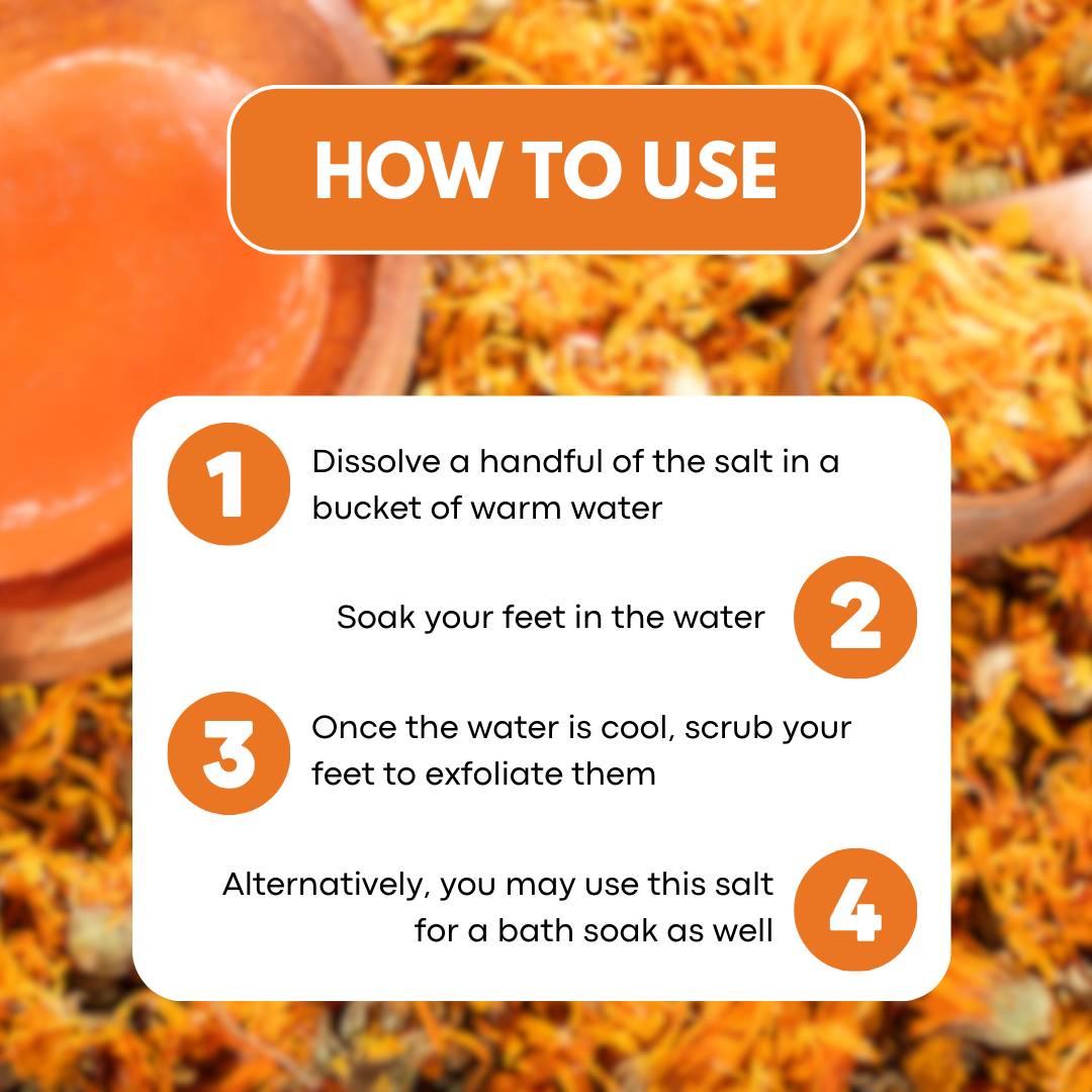 Calendula Vetiver Bath Salts